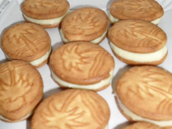 Biscotti al cocco farciti express